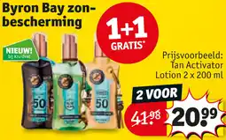 Kruidvat Byron Bay zonbescherming aanbieding