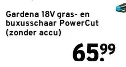 GAMMA Gardena 18V gras- en buxusschaar PowerCut (zonder accu) aanbieding