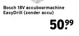 GAMMA Bosch 18V accuboormachine EasyDrill (zonder accu) aanbieding