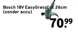 GAMMA Bosch 18V EasyGrassCut 26cm (zonder accu) aanbieding