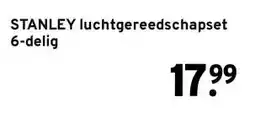 GAMMA STANLEY luchtgereedschapset 6-delig aanbieding