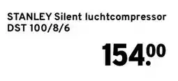 GAMMA STANLEY Silent luchtcompressor DST 100/8/6 aanbieding