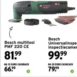 GAMMA Bosch multitool PMF 220 CE aanbieding