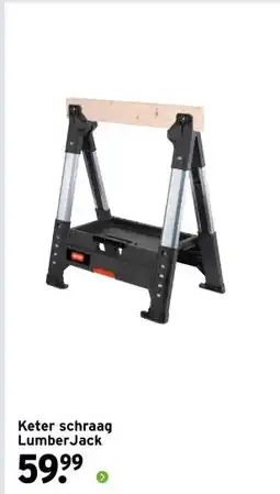 GAMMA Keter schraag LumberJack aanbieding