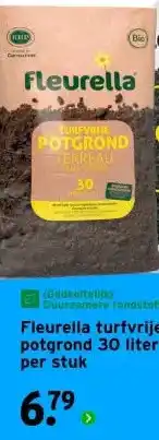 GAMMA Fleurella turfvrije potgrond 30 liter aanbieding