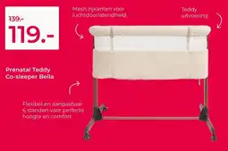 Prenatal Prénatal Teddy Co-sleeper Bella aanbieding