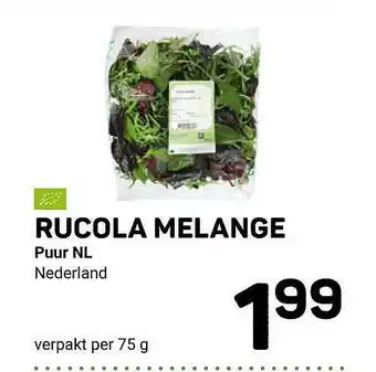 Ekoplaza Rucola Melange Puur NL aanbieding