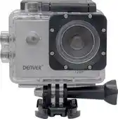 Bol.com Denver Action Camera HD - 5MP - Foto & Video - 30M Waterdicht - Incl. Accessoires - ACT320S aanbieding