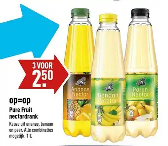 ALDI Pure Fruit Nectardrank aanbieding