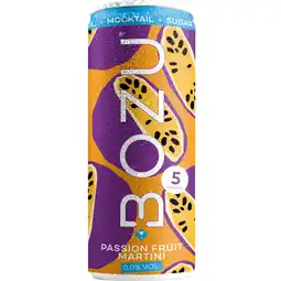 PLUS BOZU Passionfruit Martini 0.0 Mocktail aanbieding