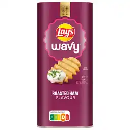 PLUS Lays Wavy Mature Roasted Ham aanbieding