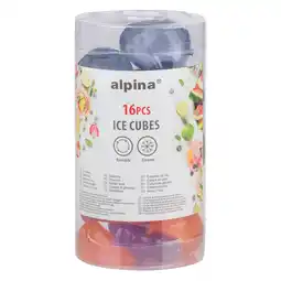 PLUS Alpina Ijsklontjes 16st aanbieding