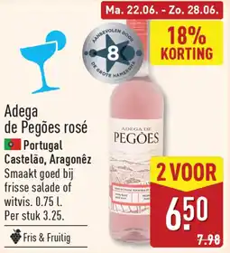 ALDI Adega de Pegões rosé aanbieding