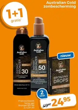Trekpleister Australian Gold zonbescherming aanbieding