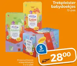 Trekpleister Trekpleister babydoekjes aanbieding