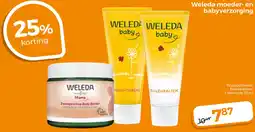 Trekpleister Weleda moeder en babyverzorging aanbieding
