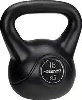 Bol.com Avento Kettlebell - 16 kg - Zwart aanbieding