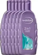 Bol.com Andrelon Meloen & Aloë Vera Shampoo - 6 x 300 ml - Voordeelverpakking aanbieding