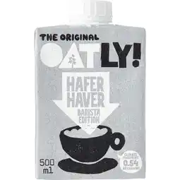 Dirk Oatly Haverdrink barista edition aanbieding