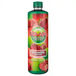 Dirk Raak Limonadesiroop aardbei aanbieding