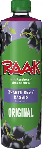 Dirk Raak Limonadesiroop zwarte bessen aanbieding