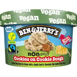 Dirk Ben & Jerry's Non dairy cookie dough aanbieding