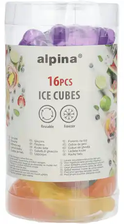 Dirk Alpina Ijsblokjes fruit 16 delig aanbieding