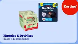 Bol.com Huggies & DryNites aanbieding
