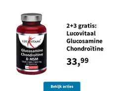 Plein.nl 2+3 gratis: Lucovitaal Glucosamine Chondroïtine aanbieding
