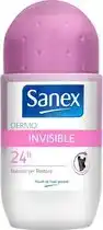 Bol.com Sanex - Deodorant - Roller - pH Balance Dermo - Invisible - 50ml aanbieding