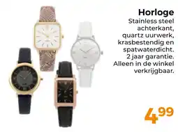 Trekpleister Horloge aanbieding