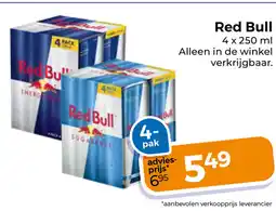 Trekpleister Red Bul aanbieding