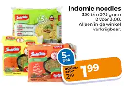 Trekpleister Indomie noodles aanbieding