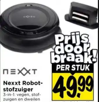 Nexxt Robot- stofzuiger
