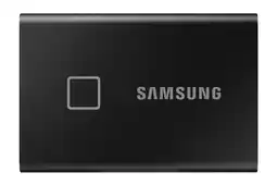 Bol.com Samsung Portable T7 Touch - Externe SSD - USB C 3.2 - Inclusief USB C en USB A kabel - 2 TB - Zwart aanbieding