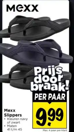 Vomar Voordeelmarkt Mexx Slippers aanbieding
