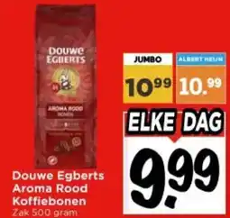 Vomar Voordeelmarkt Douwe Egberts Aroma Rood Koffiebonen aanbieding