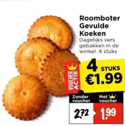 Vomar Voordeelmarkt Roomboter Gevulde Koeken aanbieding