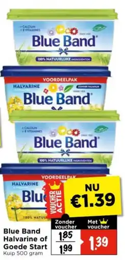 Vomar Voordeelmarkt Blue Band Halvarine of Goede Start aanbieding