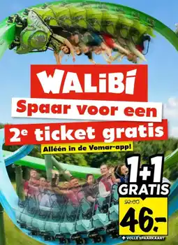 Vomar Voordeelmarkt Walibi aanbieding