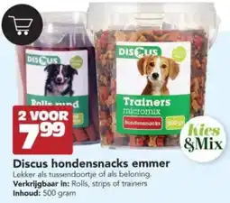Discus Discus hondensnacks emmer aanbieding
