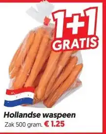 Dekamarkt Hollandse waspeen aanbieding