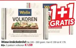 Dekamarkt Wasa knäckebröd aanbieding