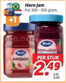Dekamarkt Hero jam aanbieding