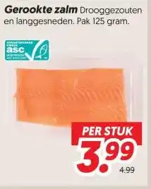 Dekamarkt Gerookte zalm aanbieding