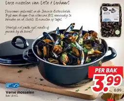 Dekamarkt Verse mosselen aanbieding