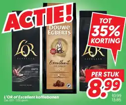 Dekamarkt L'OR of Excellent koffiebonen aanbieding