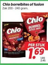 Dekamarkt Chio borrelbites of fusion aanbieding