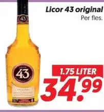 Dekamarkt Licor 43 original aanbieding