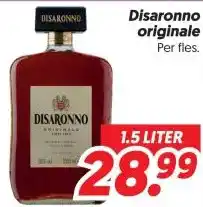 Dekamarkt Disaronno originale aanbieding